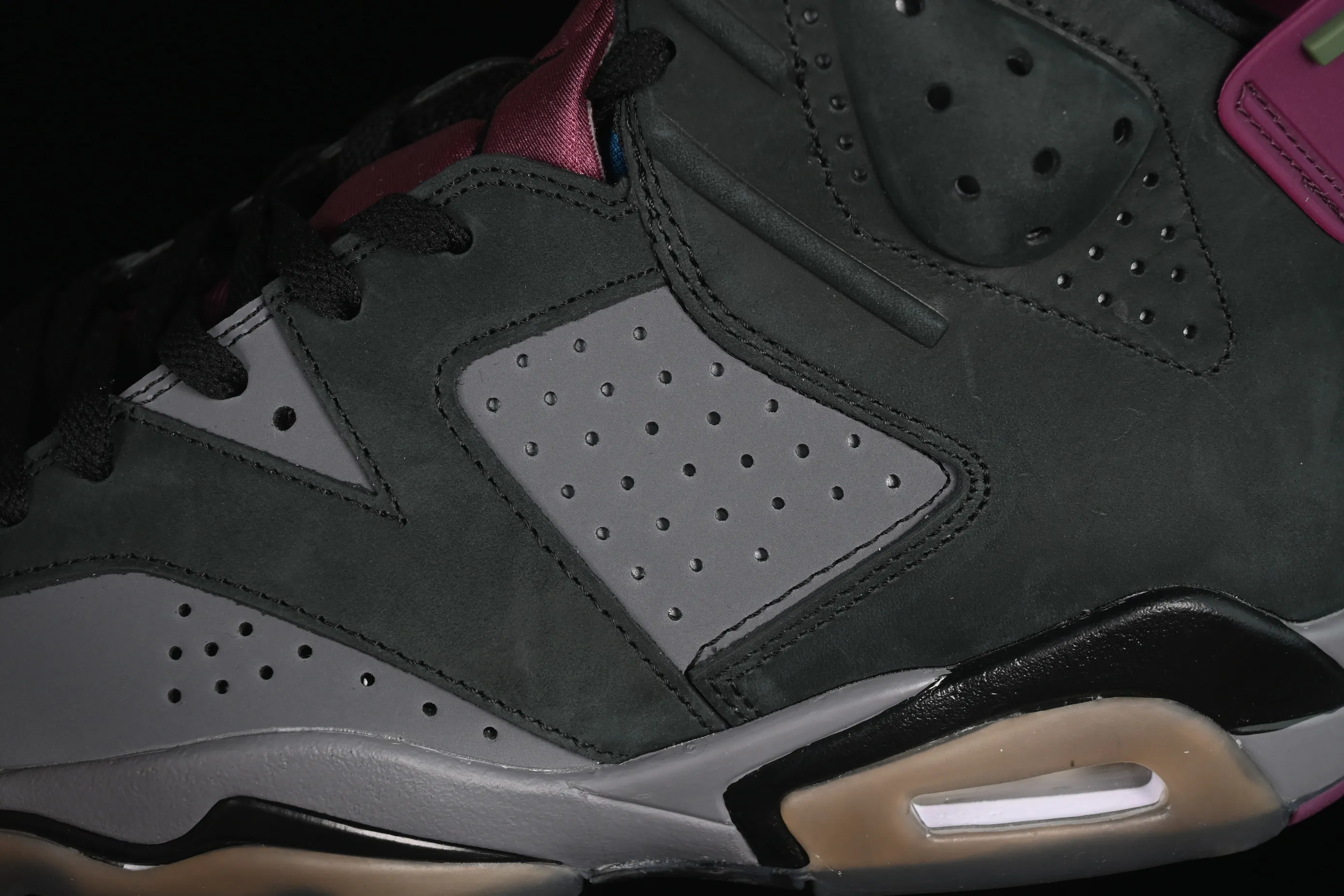 All categories Air Jordan Jordan series basketball shoes Air Jordan 6 Air Jordan 6 Retro AJ6 Joe 6 Bordeaux first layer authentic CT8529-063